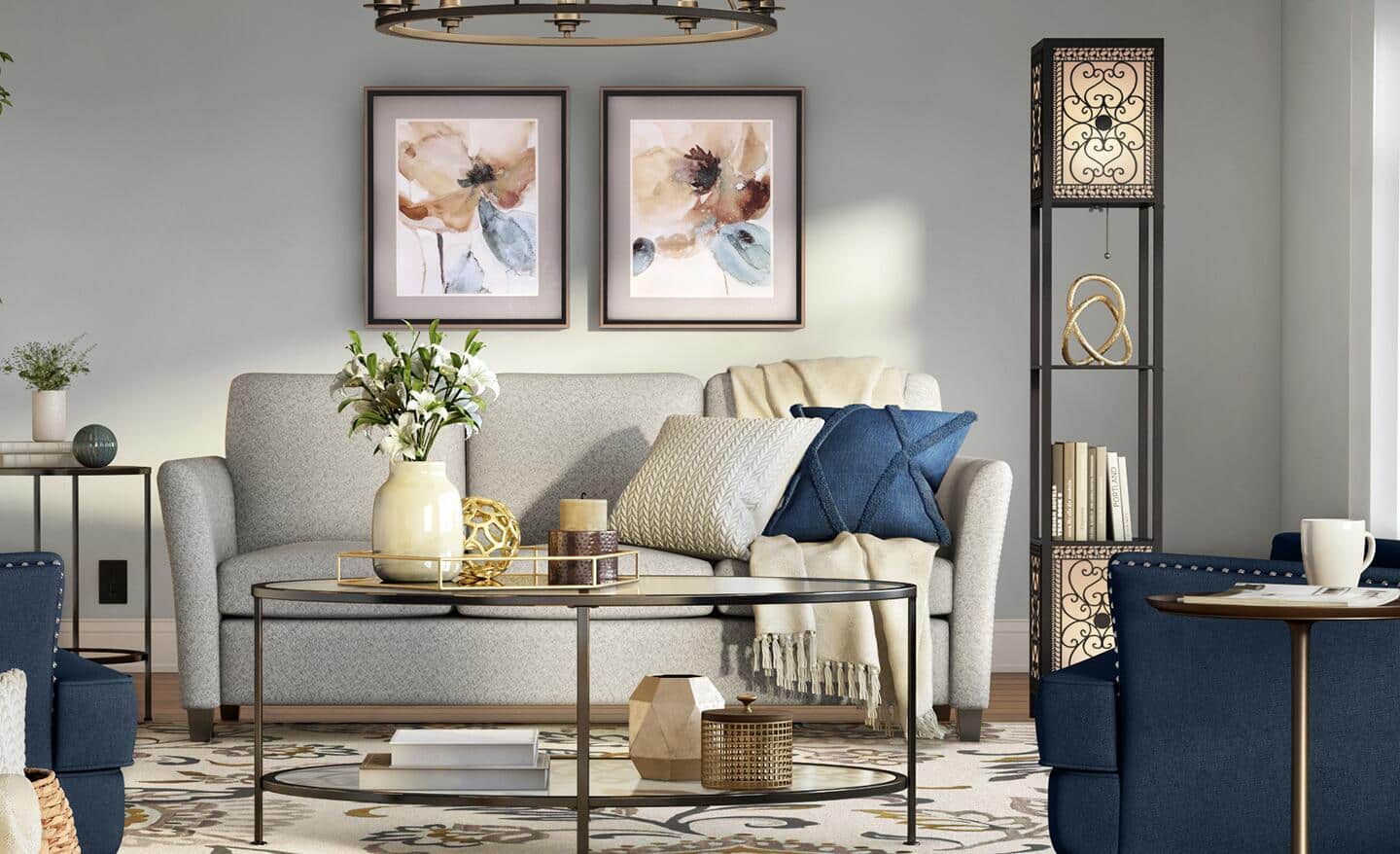 Living room lamp decor cheap